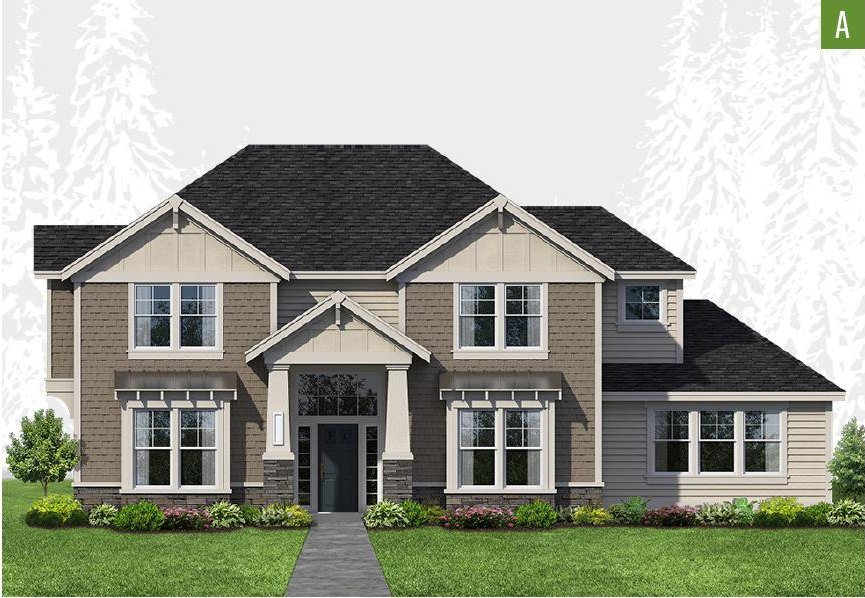 Exterior elevation of Home Plans NW Plan 2823