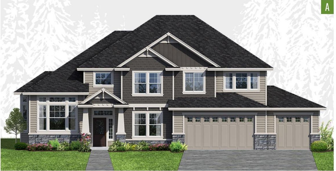 Exterior elevation of Home Plans NW Plan 2836