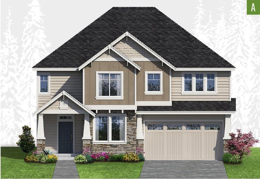 Exterior elevation of Home Plans NW Plan 2842