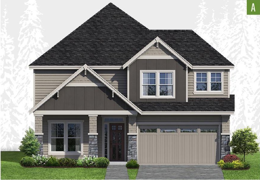 Exterior elevation of Home Plans NW Plan 2851