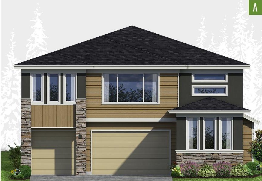 Exterior elevation of Home Plans NW Plan 2876
