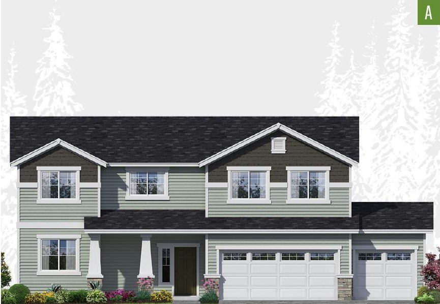 Exterior elevation of Home Plans NW Plan 2940