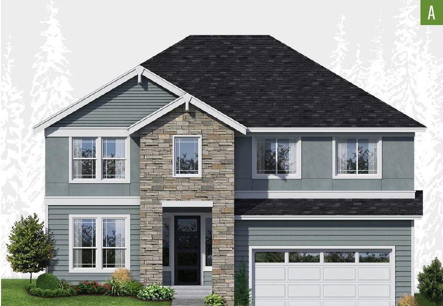 Exterior elevation of Home Plans NW Plan 2950