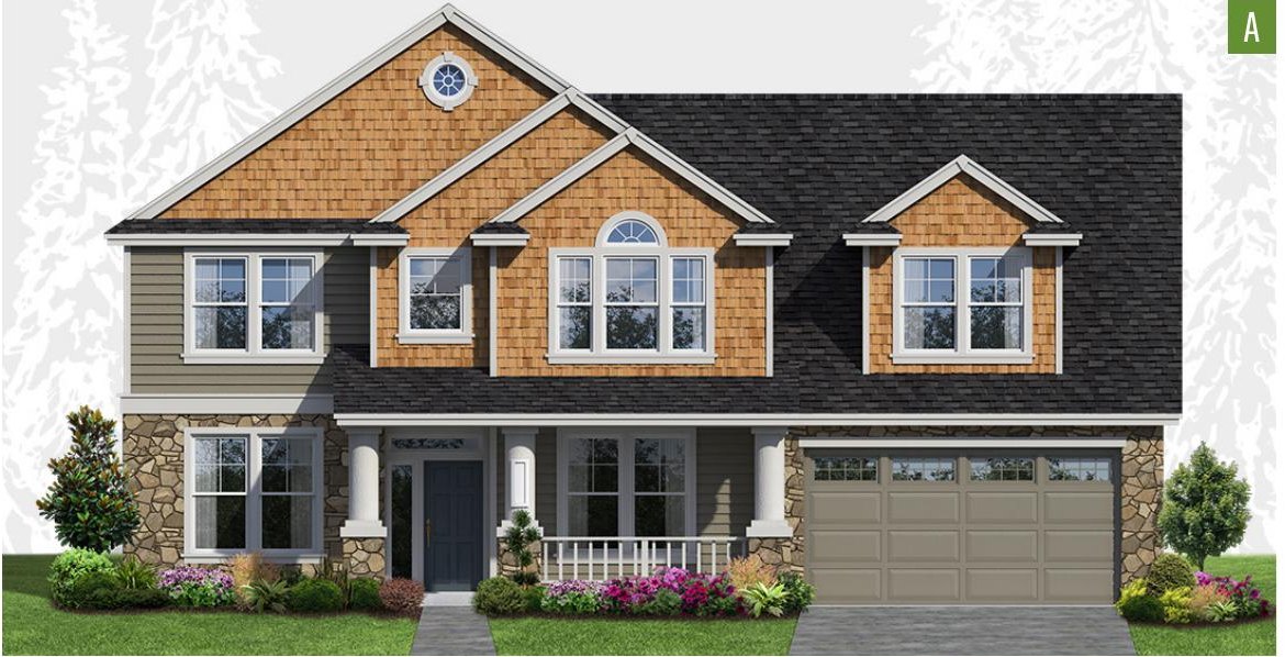 Exterior elevation of Home Plans NW Plan 2954