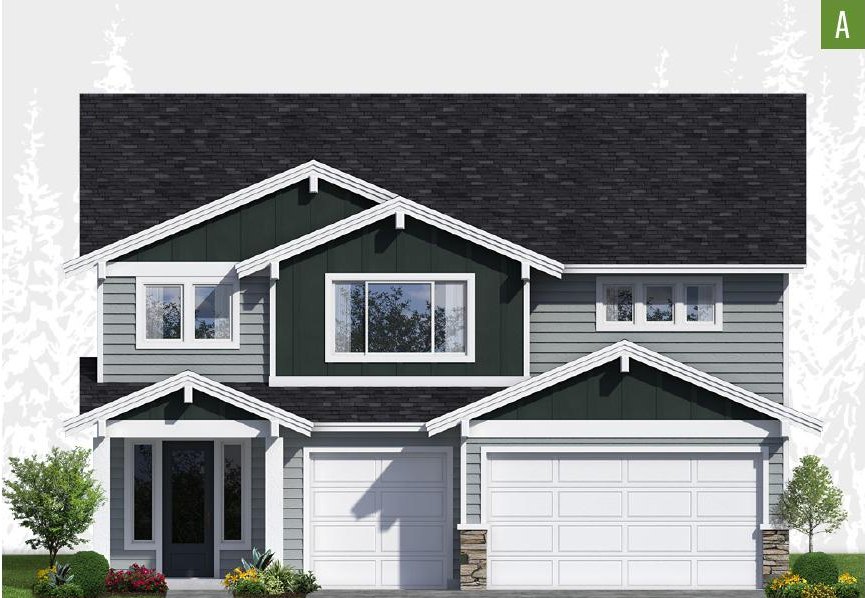Exterior elevation of Home Plans NW Plan 2958