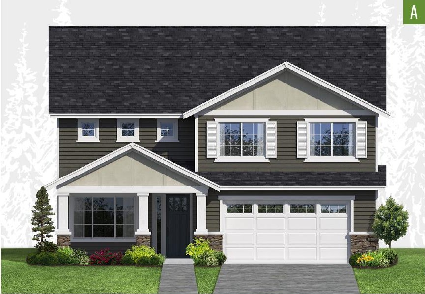 Exterior elevation of Home Plans NW Plan 3030