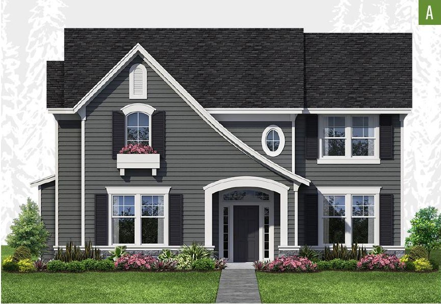 Exterior elevation of Home Plans NW Plan 3072