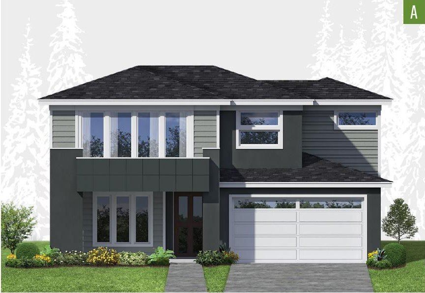 Exterior elevation of Home Plans NW Plan 3170