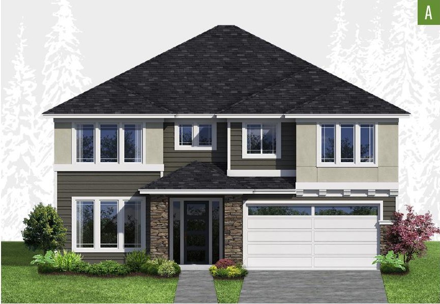 Exterior elevation of Home Plans NW Plan 3224