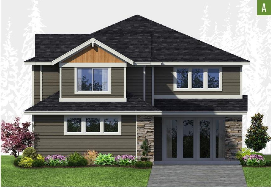 Exterior elevation of Home Plans NW Plan 3228