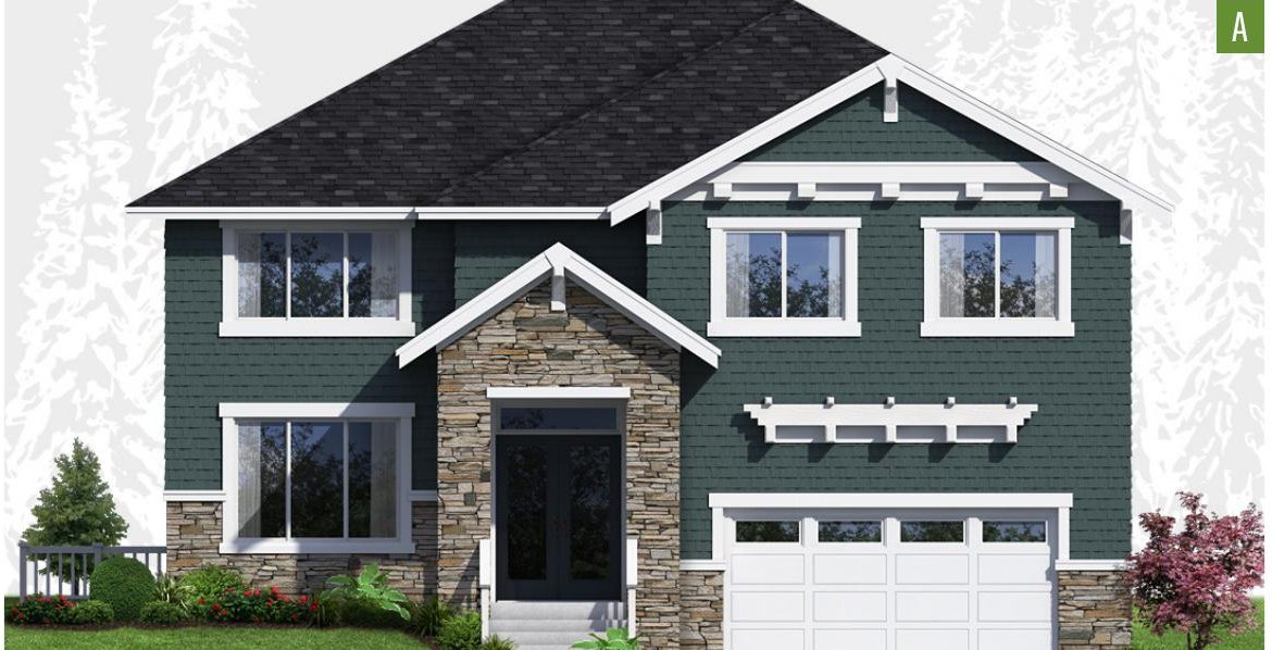 Exterior elevation of Home Plans NW Plan 3270