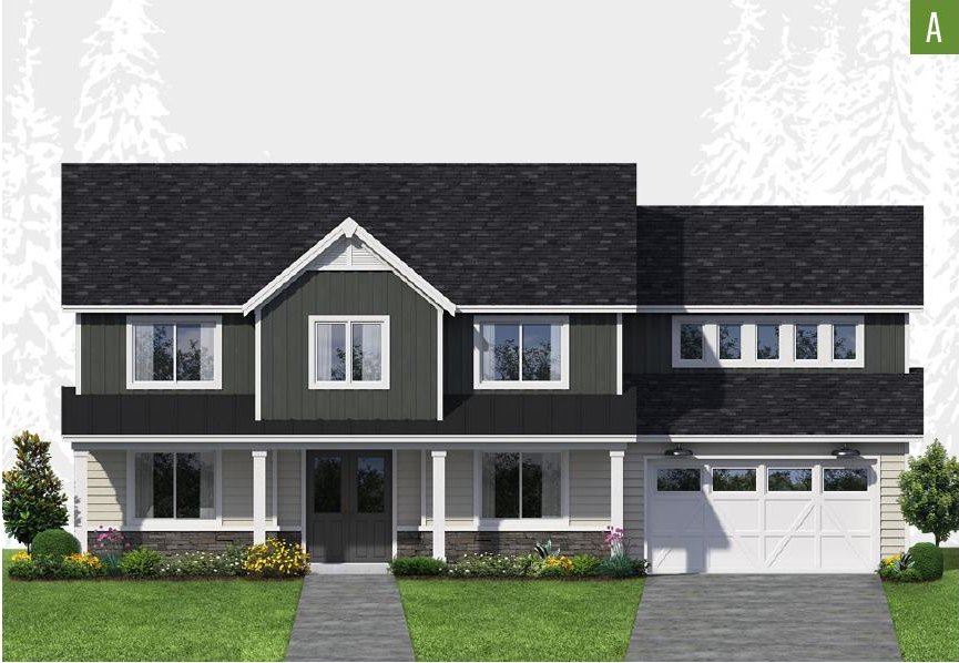 Exterior elevation of Home Plans NW Plan 3288