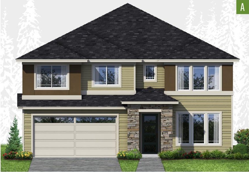 Exterior elevation of Home Plans NW Plan 3296