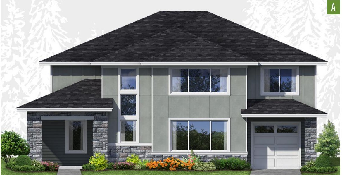 Exterior elevation of Home Plans NW Plan 3330