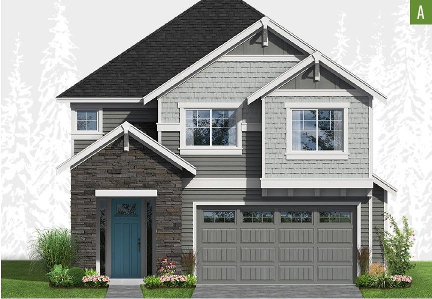 Exterior elevation of Home Plans NW Plan 3331-AB