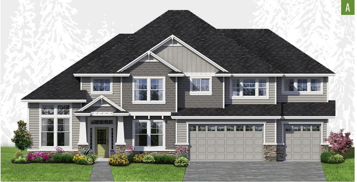 Exterior elevation of Home Plans NW Plan 3423