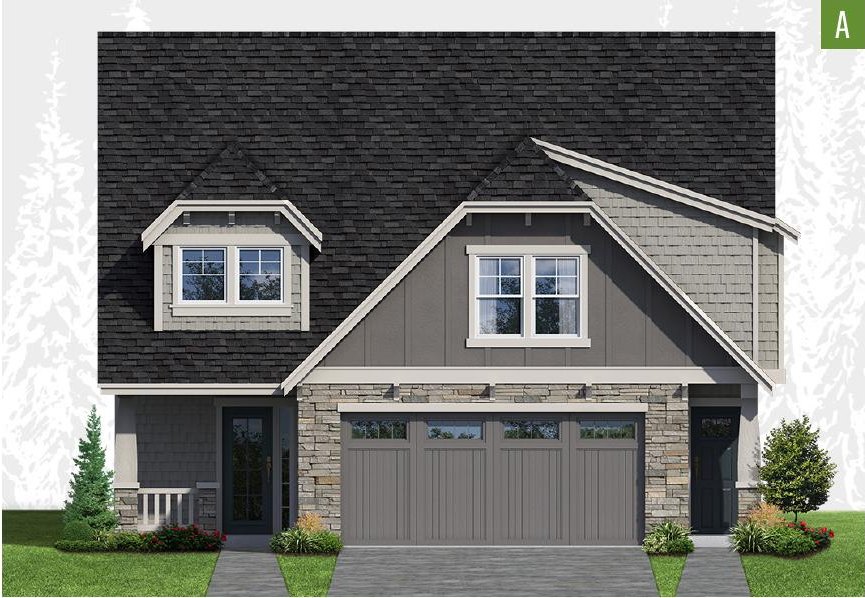Exterior elevation of Home Plans NW Plan 3451