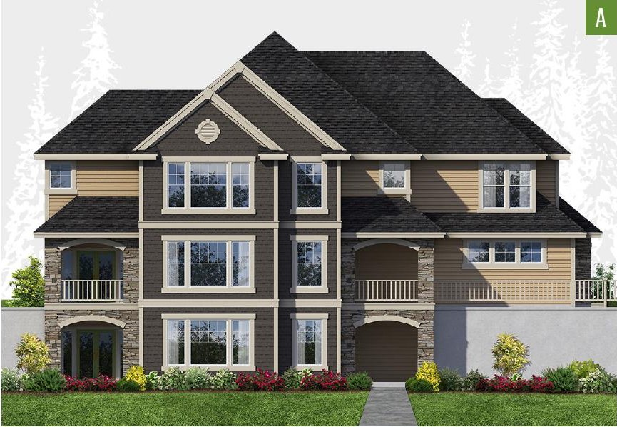 Exterior elevation of Home Plans NW Plan 4273-A