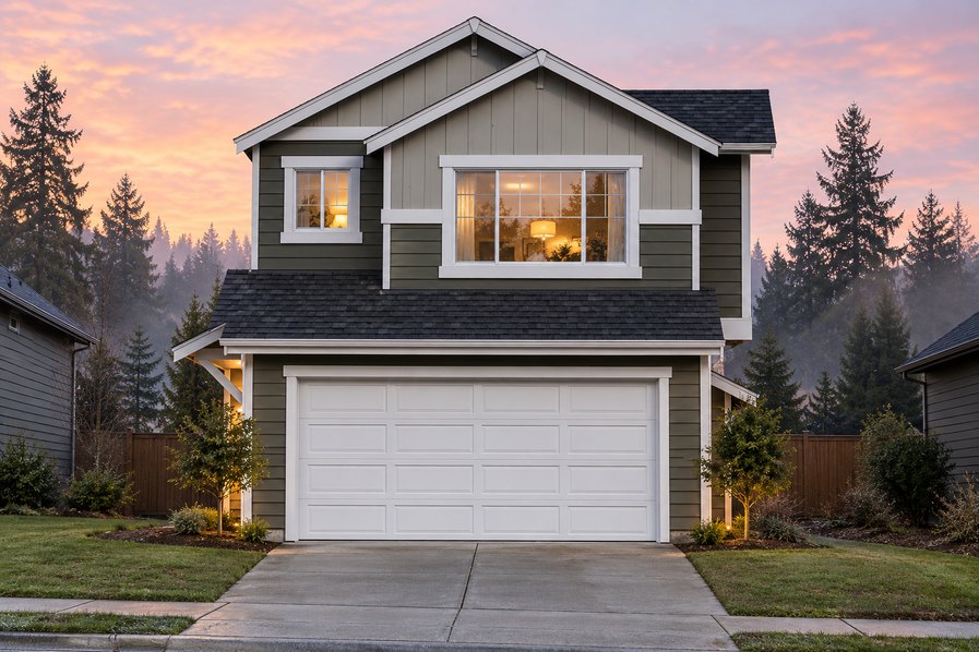 Exterior rendering of Home Plans NW Plan 1495