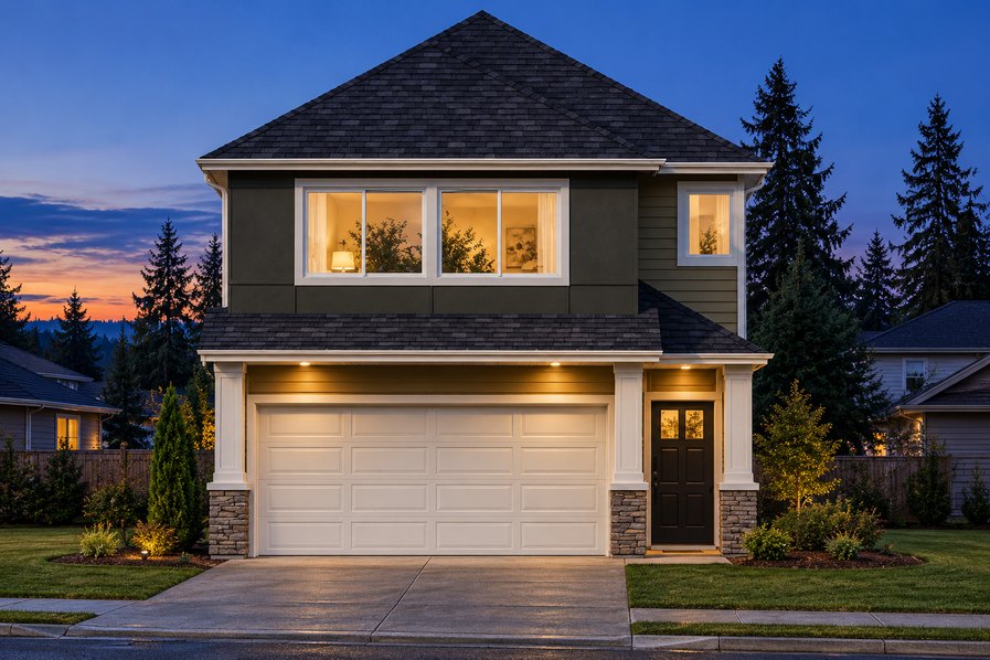 Exterior rendering of Home Plans NW Plan 2174