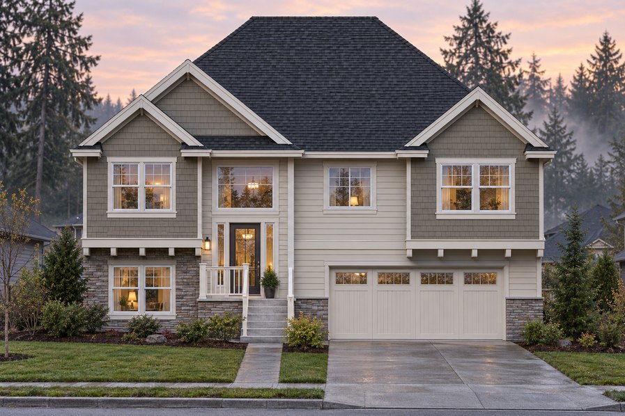 Exterior rendering of Home Plans NW Plan 2248