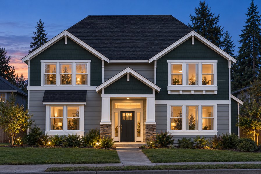 Exterior rendering of Home Plans NW Plan 2516