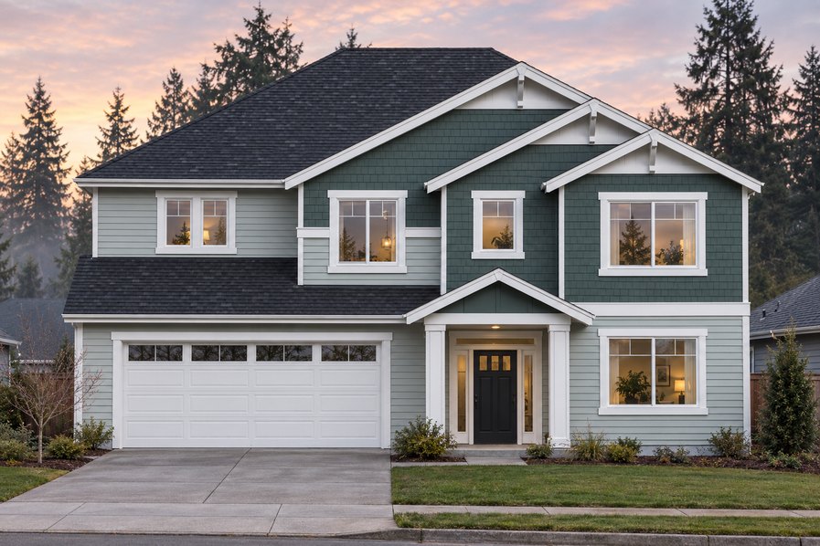 Exterior rendering of Home Plans NW Plan 2592
