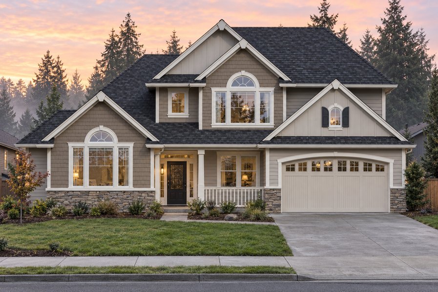Exterior rendering of Home Plans NW Plan 2606