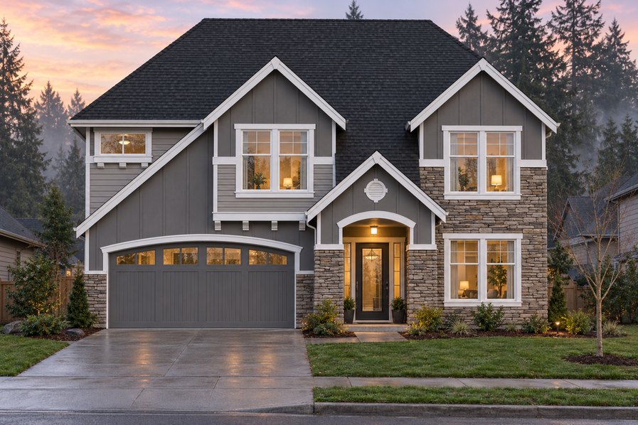 Exterior rendering of Home Plans NW Plan 2638