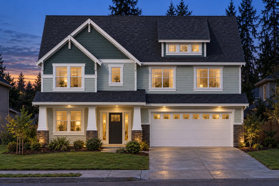 Exterior rendering of Home Plans NW Plan 2652