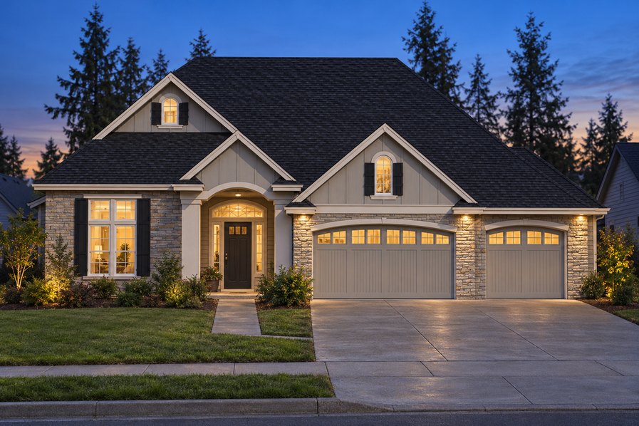 Exterior rendering of Home Plans NW Plan 2688-A