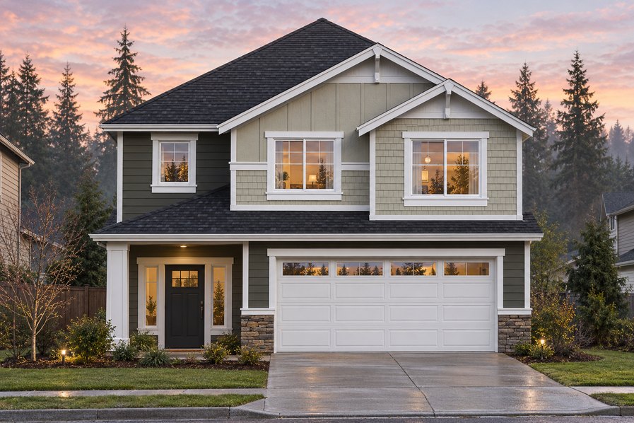 Exterior rendering of Home Plans NW Plan 2702