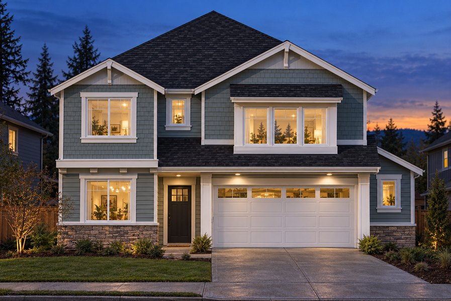 Exterior rendering of Home Plans NW Plan 2738