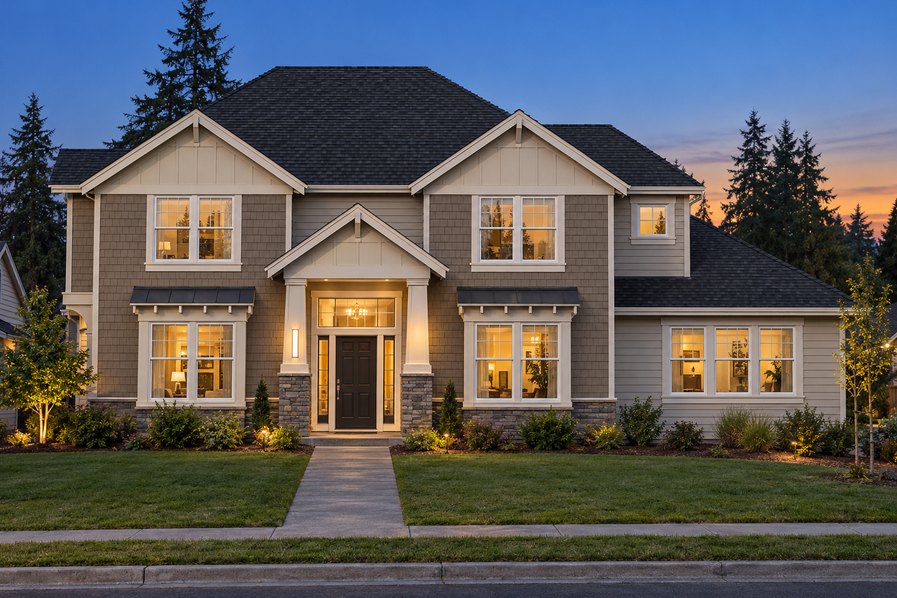 Exterior rendering of Home Plans NW Plan 2823