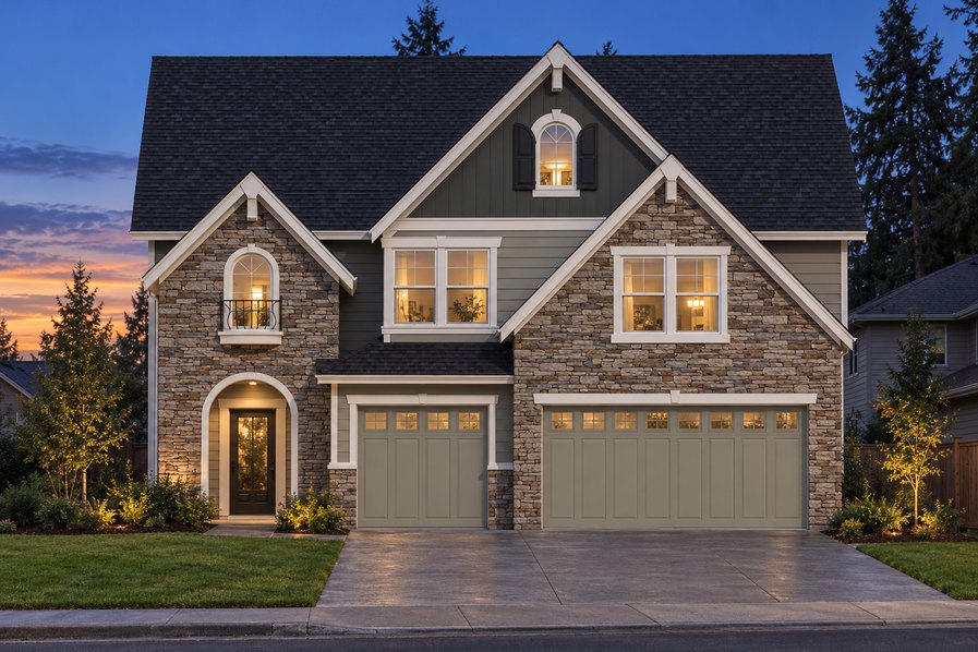 Exterior rendering of Home Plans NW Plan 2948