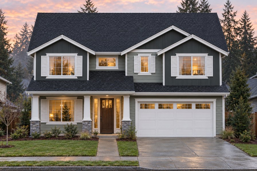 Exterior rendering of Home Plans NW Plan 3134