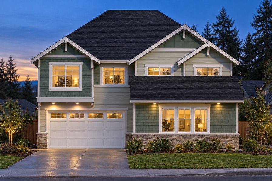 Exterior rendering of Home Plans NW Plan 3184