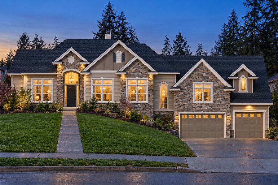 Exterior rendering of Home Plans NW Plan 3918-A