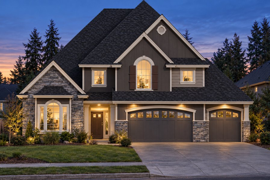 Exterior rendering of Home Plans NW Plan 4891-A